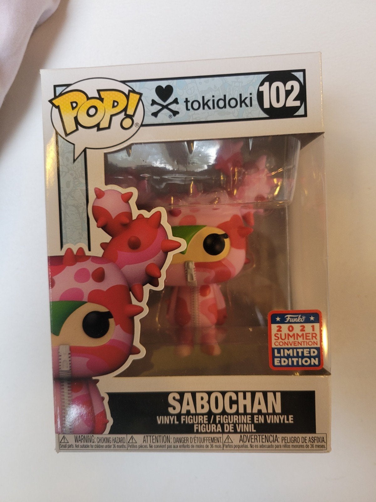 Funko Pop! Tokidoki Sabochan #102 2021 Summer Convention, Ophalen of Verzenden, Nieuw
