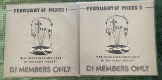 2 LP - LES MIXES 1 ET 2 DU 8 FÉVRIER, CD & DVD, Vinyles | Dance & House, Enlèvement ou Envoi, Dance, Utilisé, Housse de protection extérieure