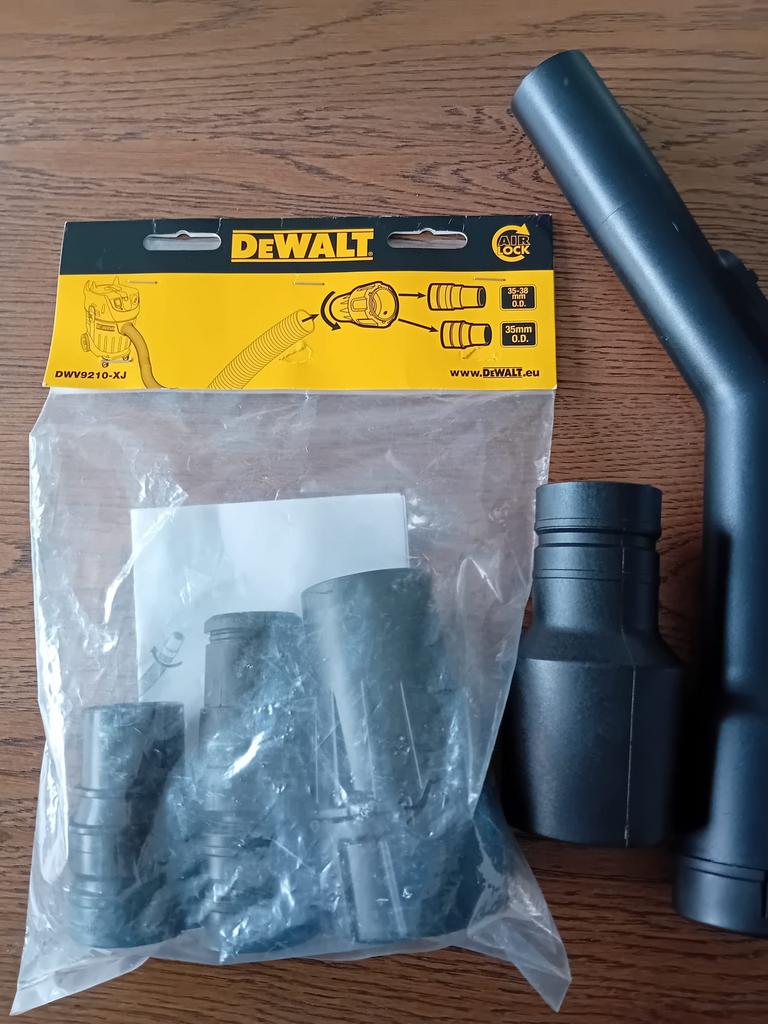 DeWalt airlock stofzuigsysteem+ 2 losse stofzuigaccesoires, Elektronische apparatuur, Stofzuigers, Nieuw, Ophalen