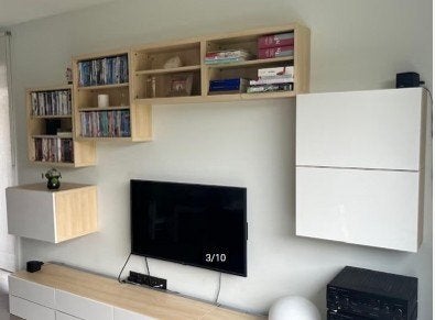 Ikea Besta meubelset - Aandachtig lesen, Ophalen, Gebruikt