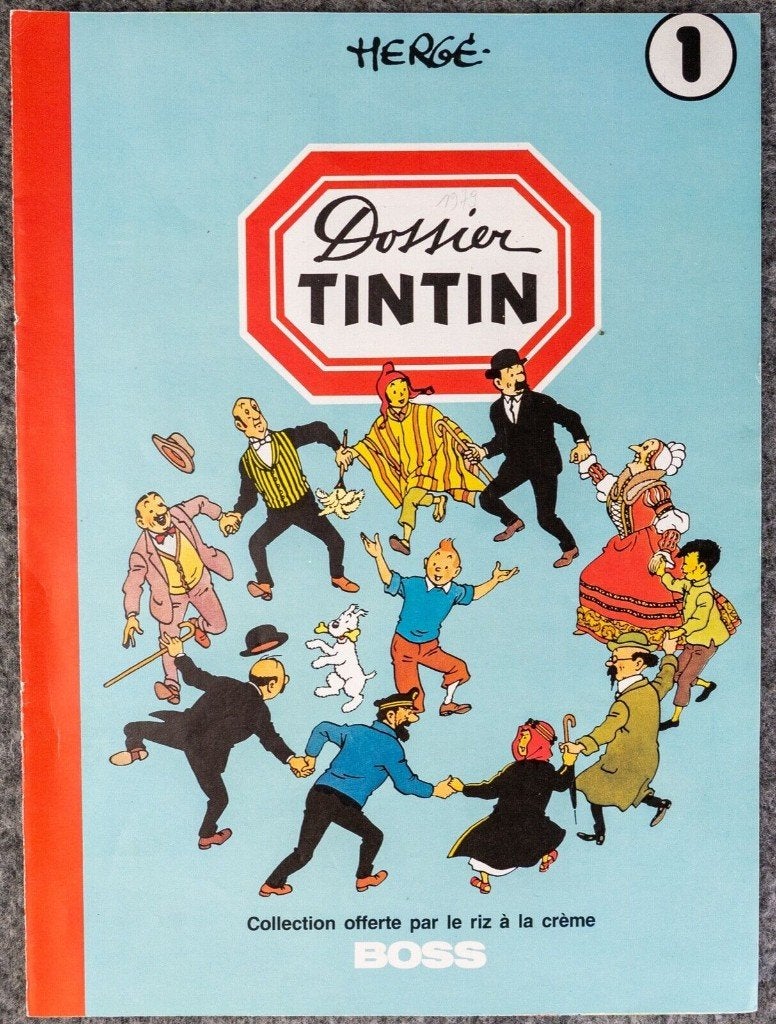 Dossier Tintin (Spirou 2140 du 19/04/79)., Verzenden, Eén stripboek, Nieuw, Hergé