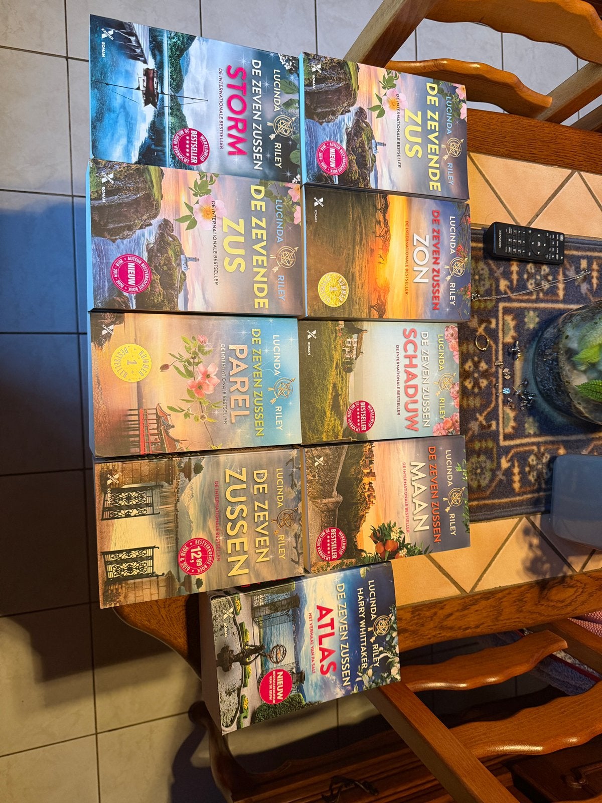 De zeven zussen-complete set 9 boeken-perfecte staat, Populaire fictie