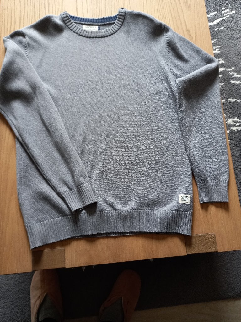 Pull gris, Vêtements | Hommes, Pulls & Vestes, Gris, Enlèvement ou Envoi, Jack&Jones, Taille 52/54 (L)