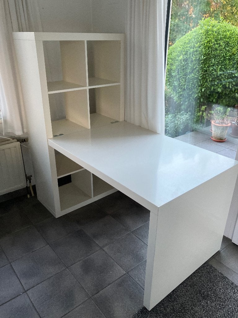 Bureau kallax, Ophalen, Gebruikt, IKEA, Wit