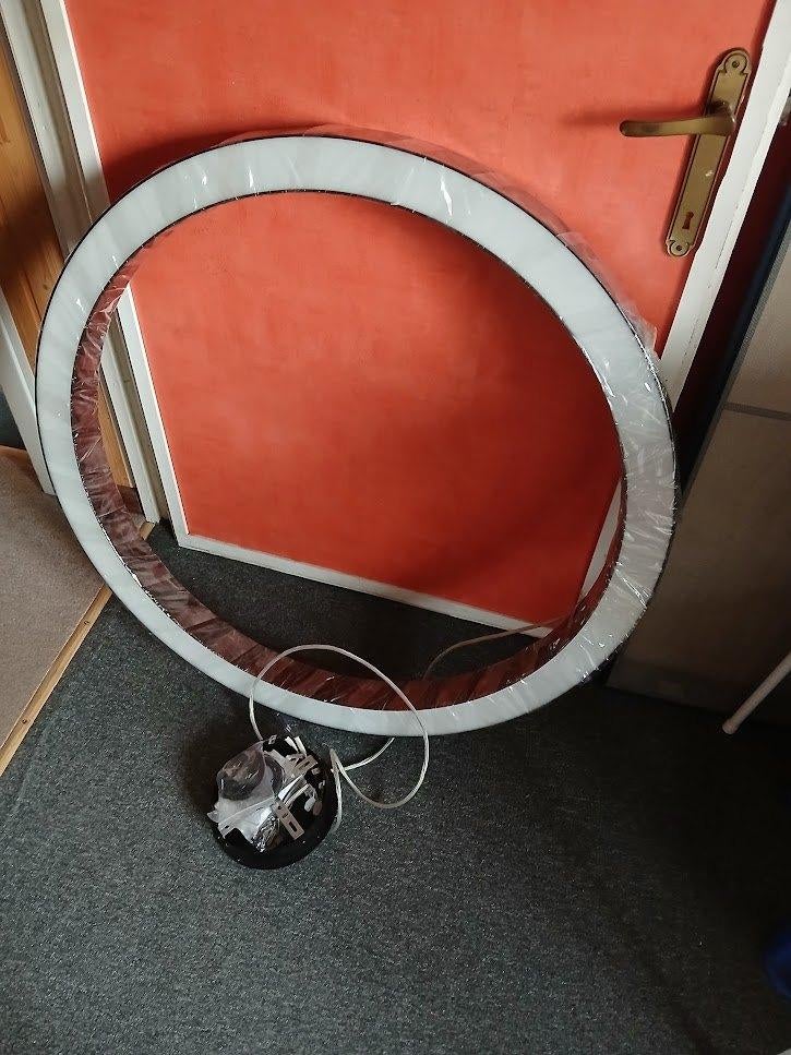 Grote design led hanglamp diameter 90 cm, Ophalen