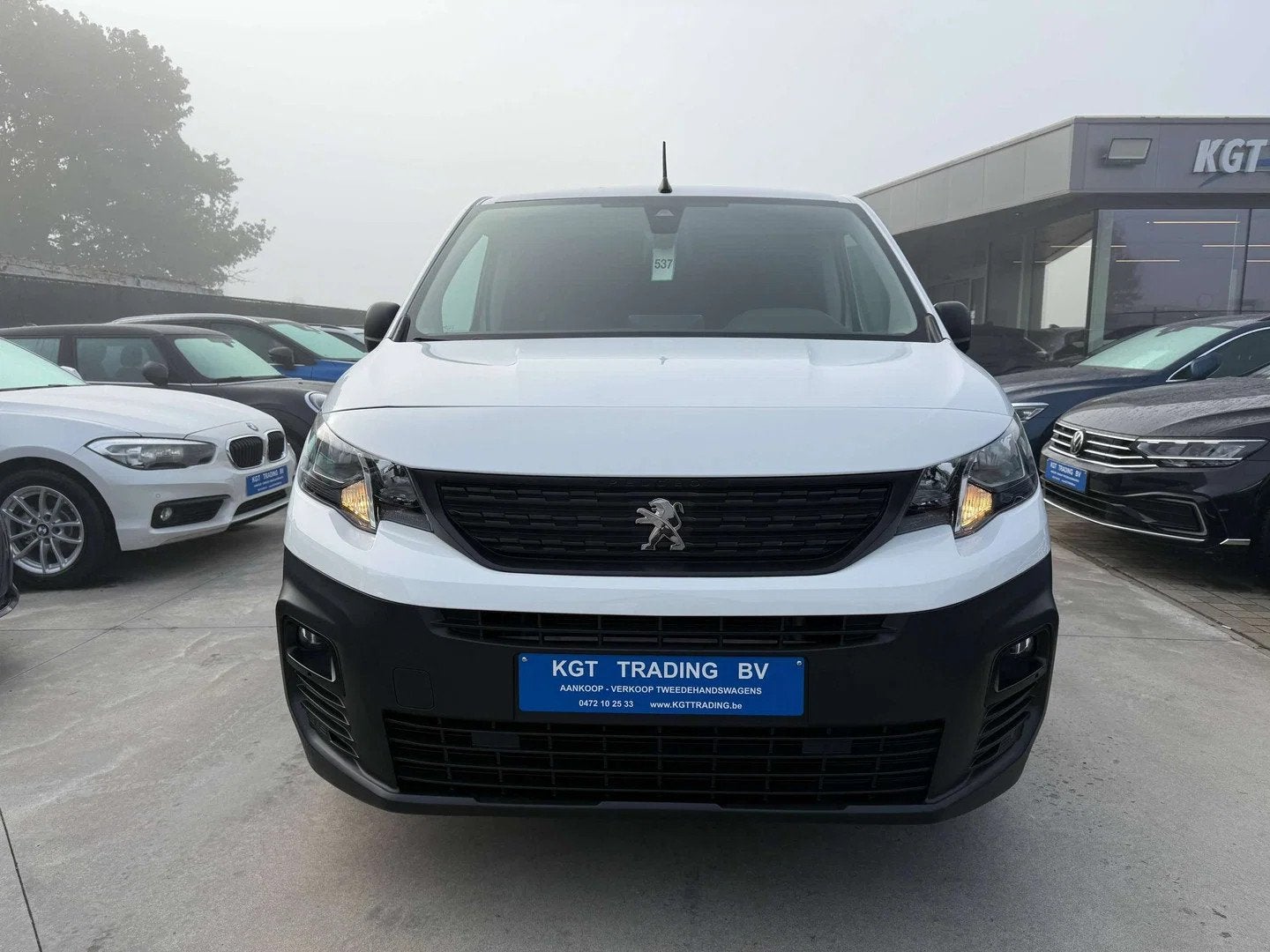 Peugeot Partner 1.5 BLUEHDI 3 ZIT 102PK NAVIGATIE CAMERA PDC, Auto's, 75 kW, Stof, 4 cilinders, Wit