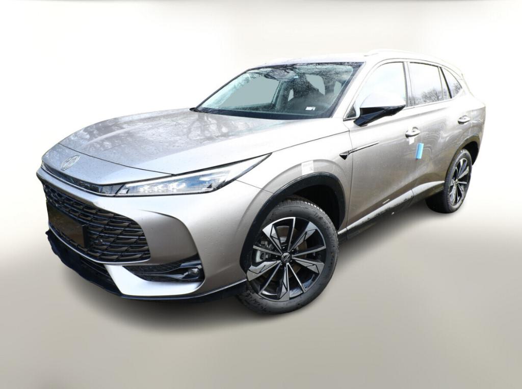 MG HS HEV+ (hybrid+) Comfort et Luxury, Auto's, MG, Lichtsensor, 4 cilinders, Zwart, Leder