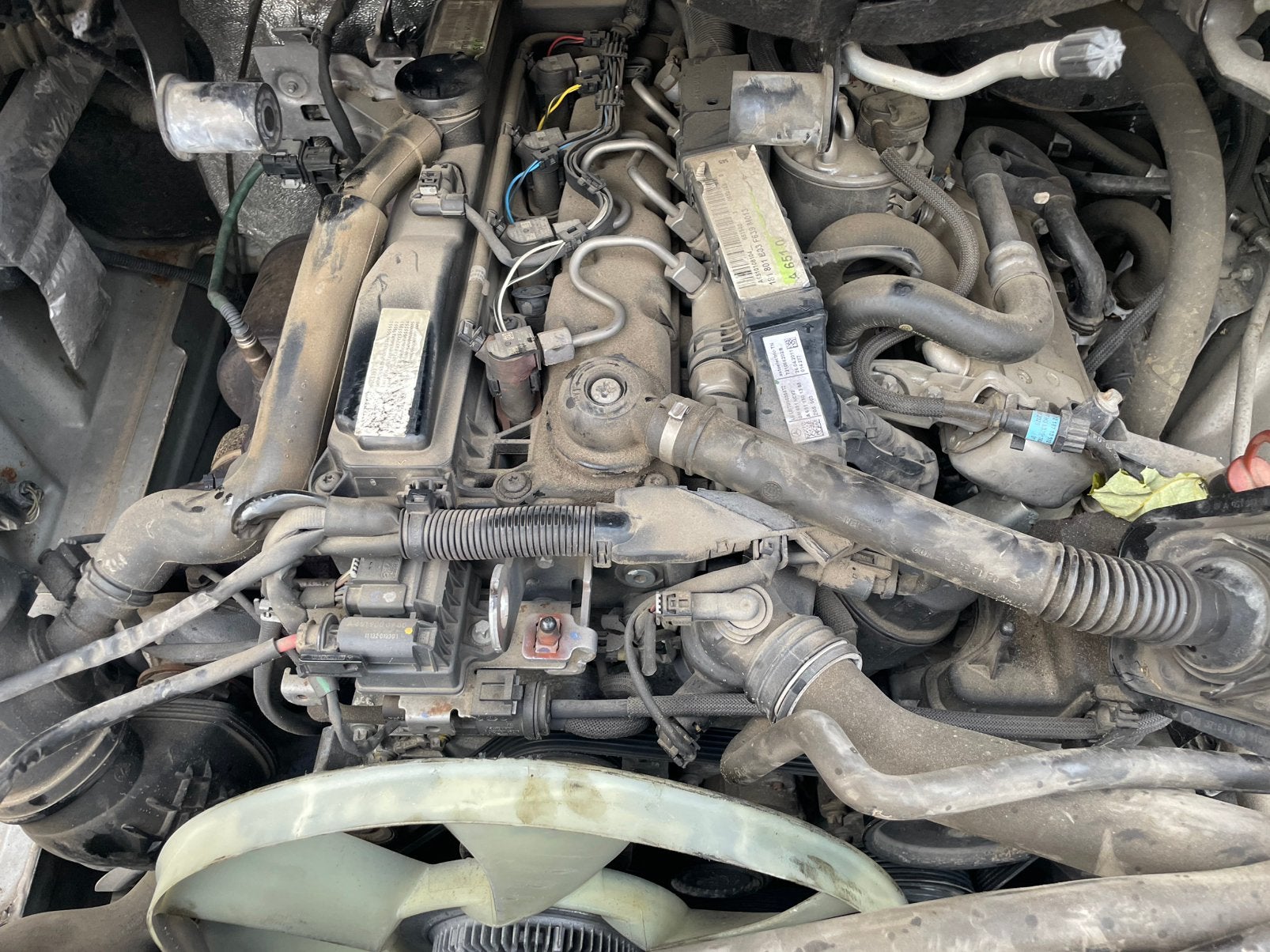 Mercedes vito motor om651940, Auto-onderdelen, Ophalen, Gebruikt, Mercedes-Benz