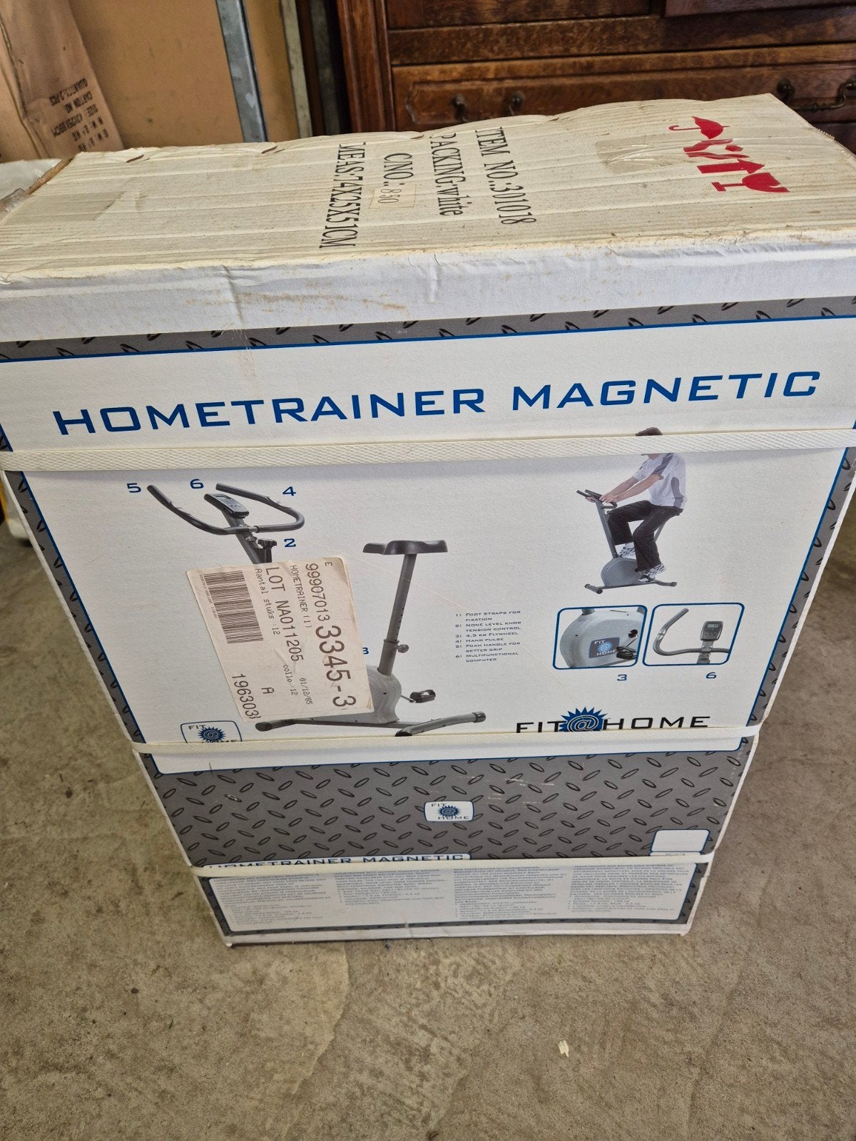 Hometrainer nieuw, Ophalen of Verzenden, Hometrainer