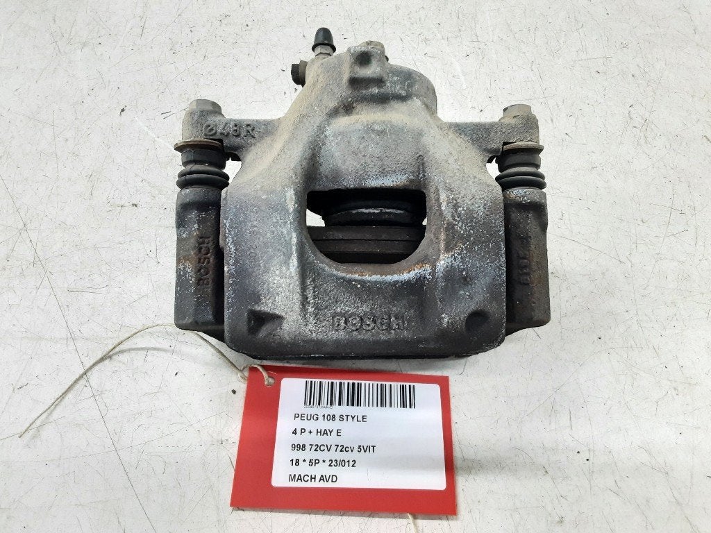 ETRIER DE FREIN AVANT DROIT Peugeot 108 (01-2014/-), Kontakt-peugeot@peugeot.com, Utilisé, Peugeot Deutschland GmbH, Bahnhofsplatz
65423  Rüsselsheim, DE