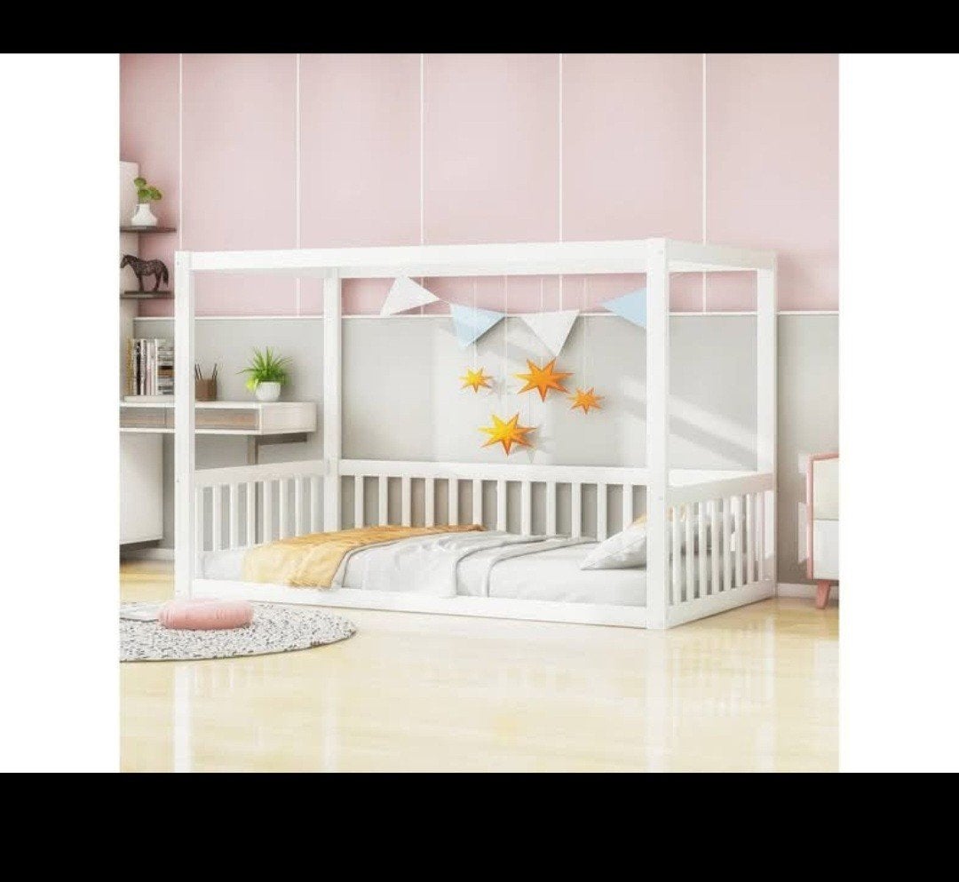 splinternieuw grond bed, Ophalen, Nieuw, 180 cm of meer, 85 tot 100 cm