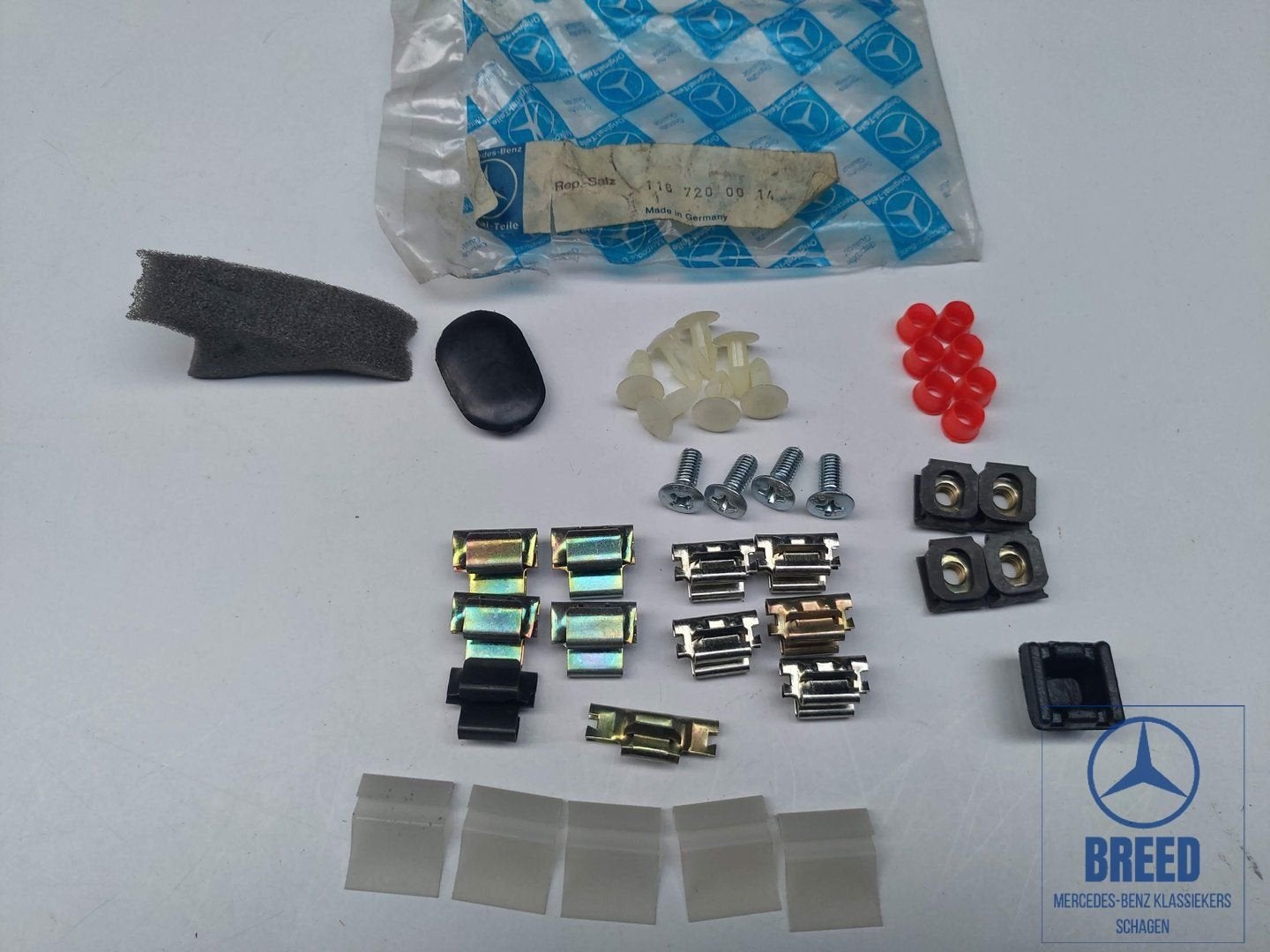 NOS montageset voordeur links of rechts Mercedes-Benz W116, -, Deur, Nieuw, Ophalen of Verzenden