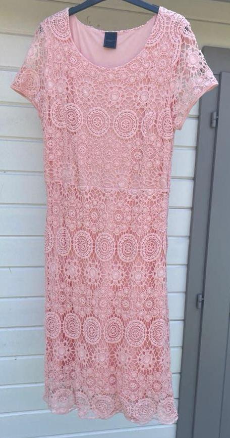 Jurk Josephine & Co maat 40/42, Taille 38/40 (M), Enlèvement ou Envoi, Rose, Comme neuf