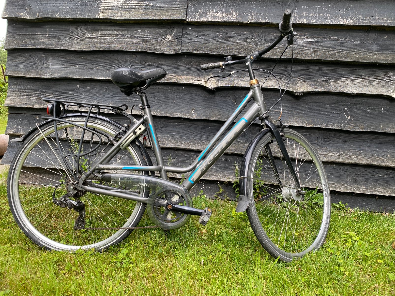 Damesfiets (op te knappen), Fietsen en Brommers, Gebruikt, Velgrem, Versnellingen, 50 tot 53 cm