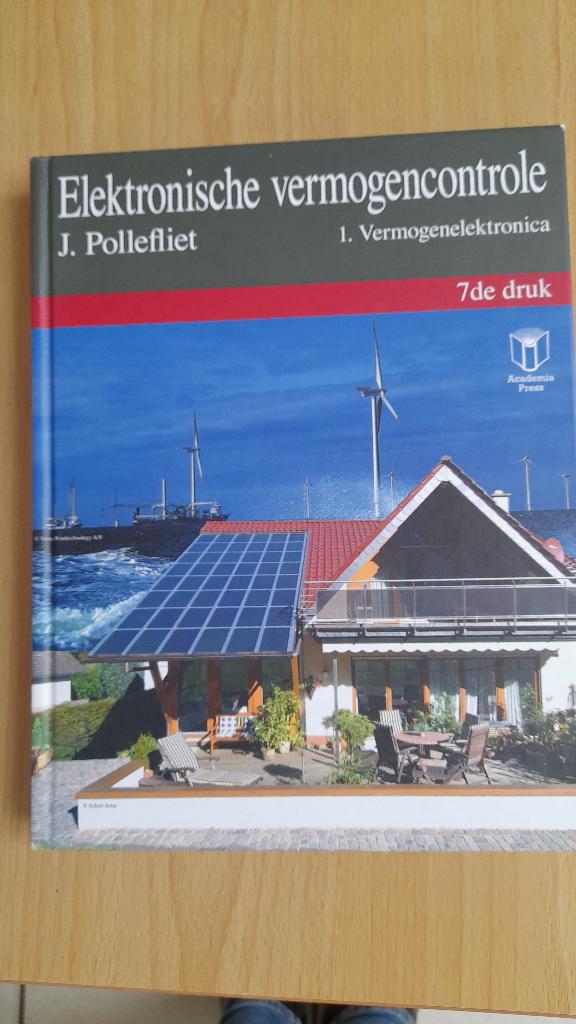 Boek. Elektronische vermogencontrole. Pollefliet., Boeken, Ophalen of Verzenden, Zo goed als nieuw, J. Pollefliet