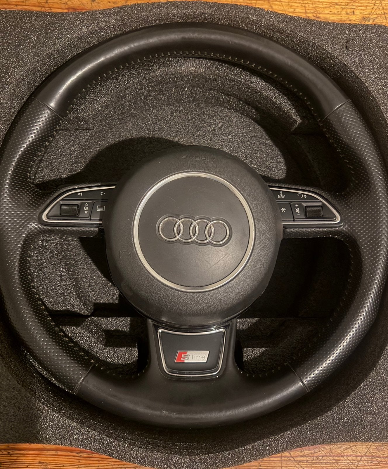 Audi s-line stuur, Ophalen, Audi