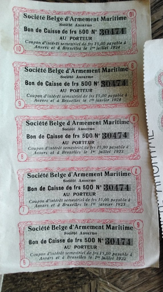 Bon de caisse, Antiquités & Art, Enlèvement ou Envoi