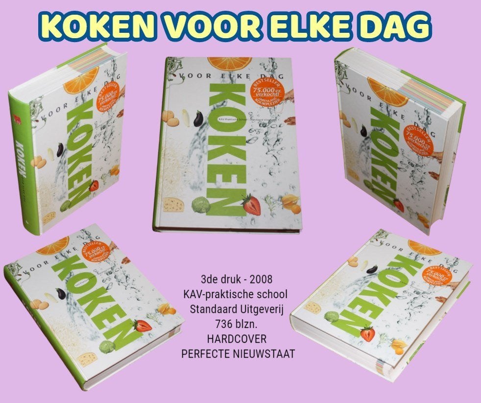 Nieuw !! KOKEN VOOR ELKE DAG, Boeken, Kookboeken, Ophalen of Verzenden, Nieuw