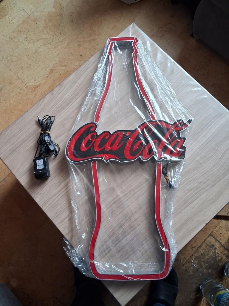Publicité pour Coca Cola, Enlèvement ou Envoi, Neuf, Table lumineuse ou lampe (néon)