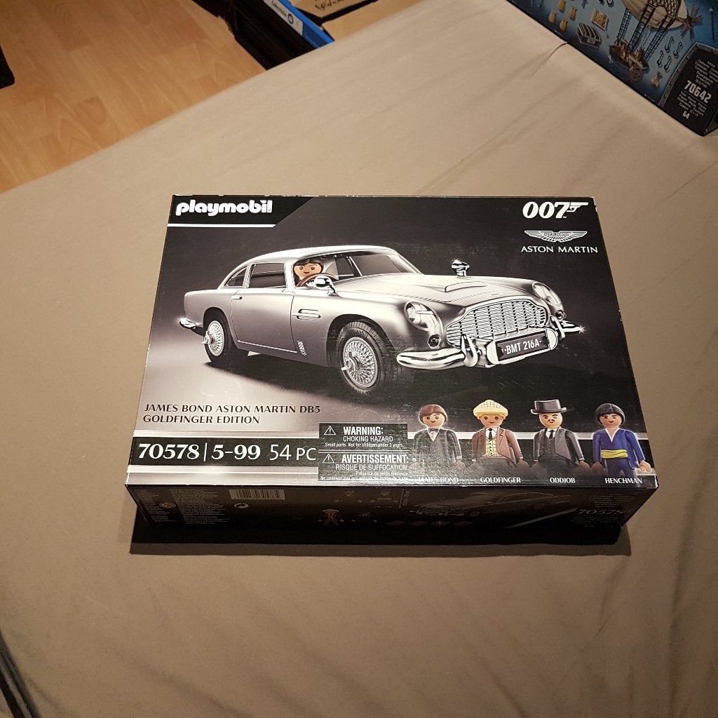 Playmobil 70578 Aston Martin James Bond 007, Ophalen of Verzenden, Nieuw, Complete set