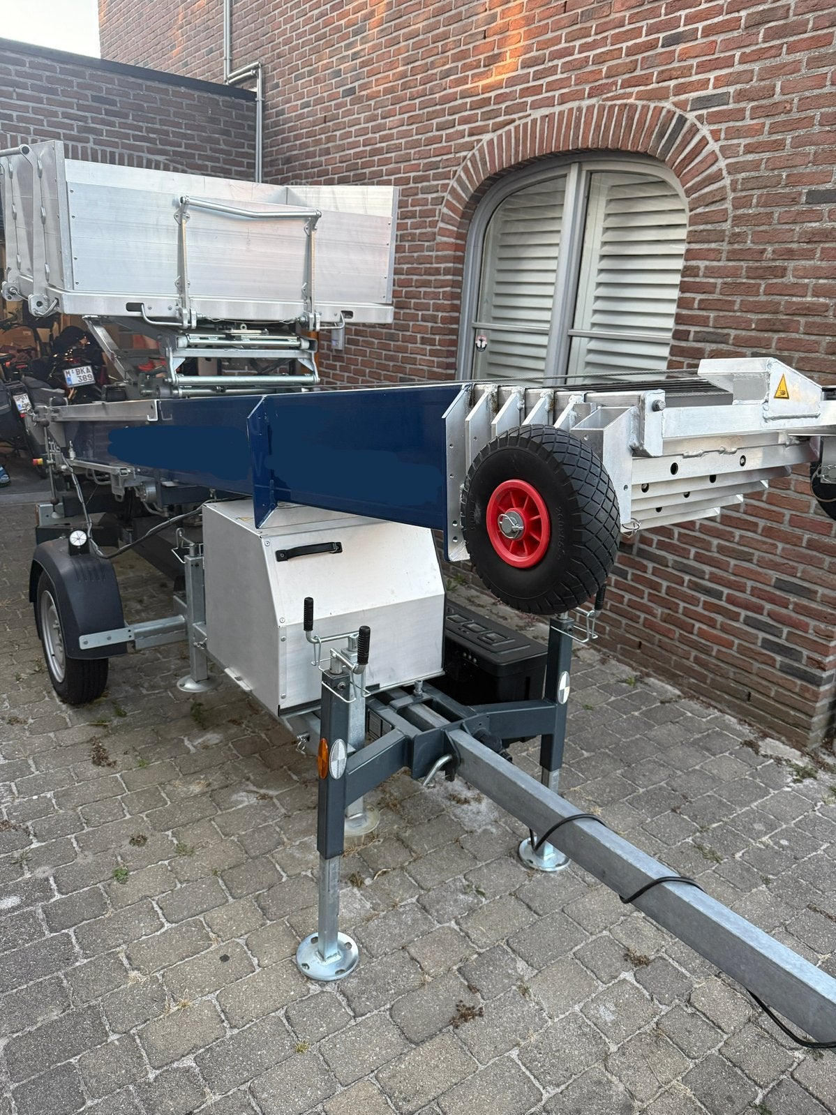 Ladderlift Bocker Junior 18 benzinemotor ZGAN, Ophalen