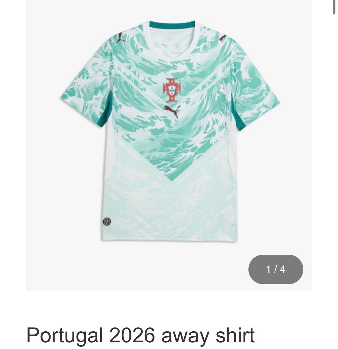 Portugal wk 2026, Kinderen en Baby's, Kinderkleding | Maat 104, Ophalen of Verzenden, Nieuw