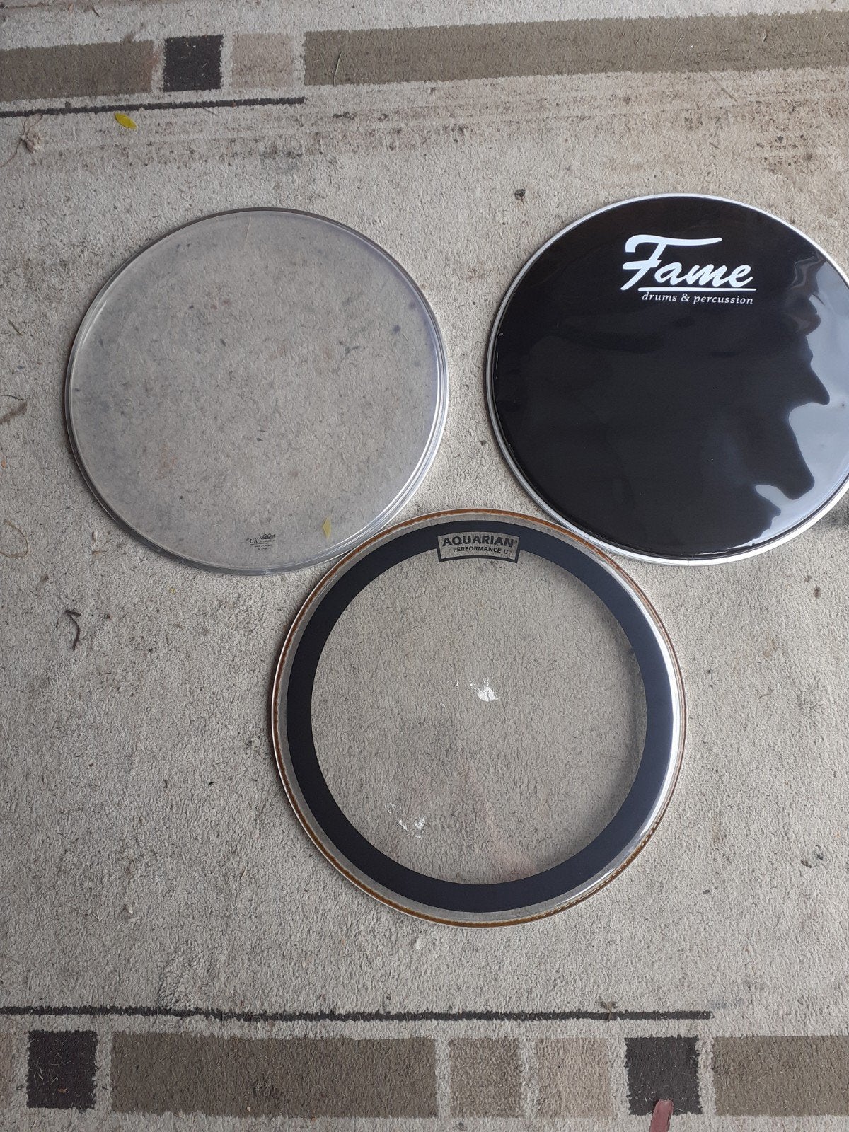 3 bassdrum vellen nieuw 20 inch, Muziek en Instrumenten, Drumstellen en Slagwerk, Ophalen