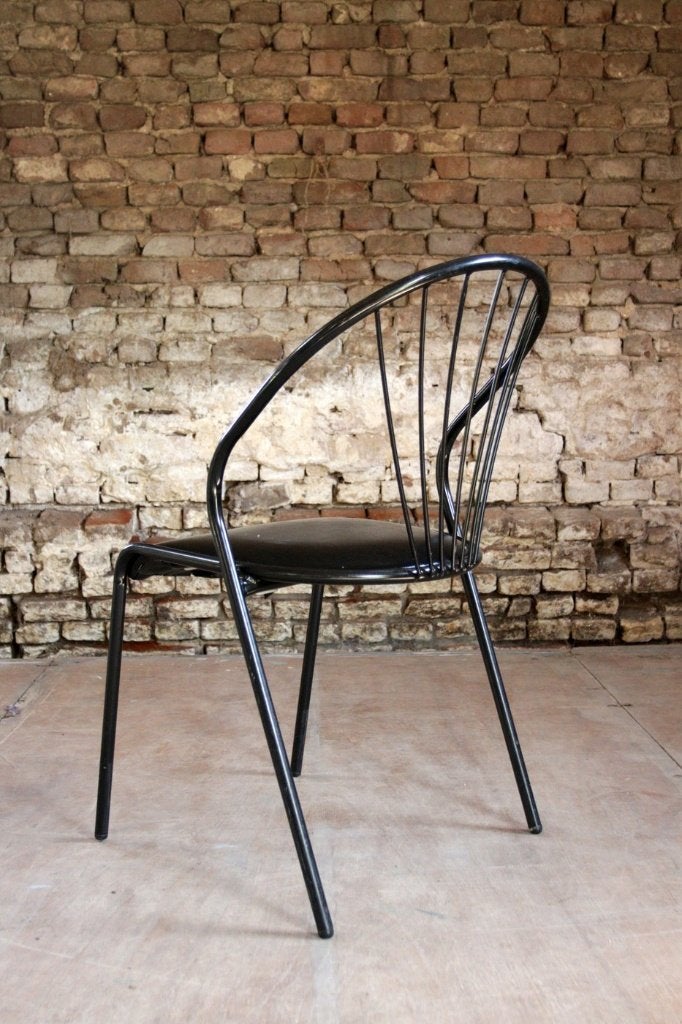 Partij Vintage metalen stoelen - horeca, cafe, bistro, Enlèvement