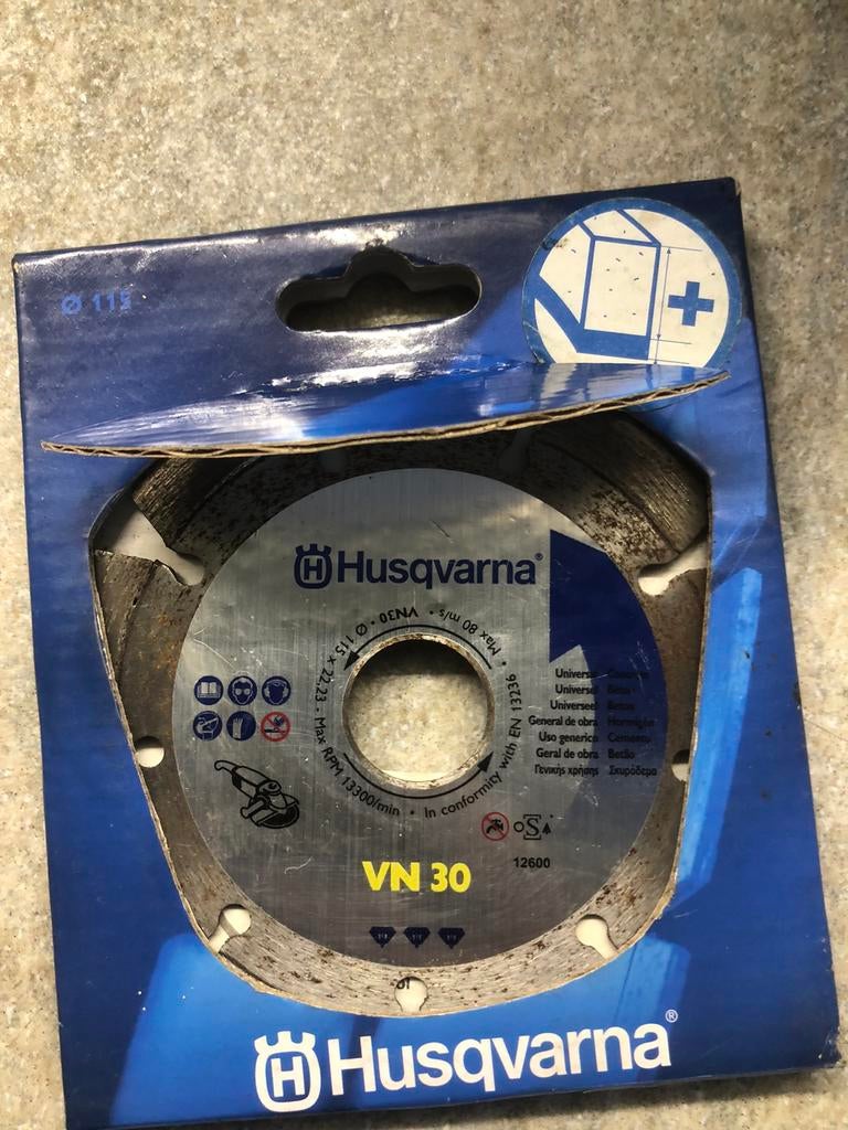 Slijpschijf van het merk Husqvarna, Doe-het-zelf en Bouw, Gereedschap | Slijpmachines, Ophalen, Nieuw
