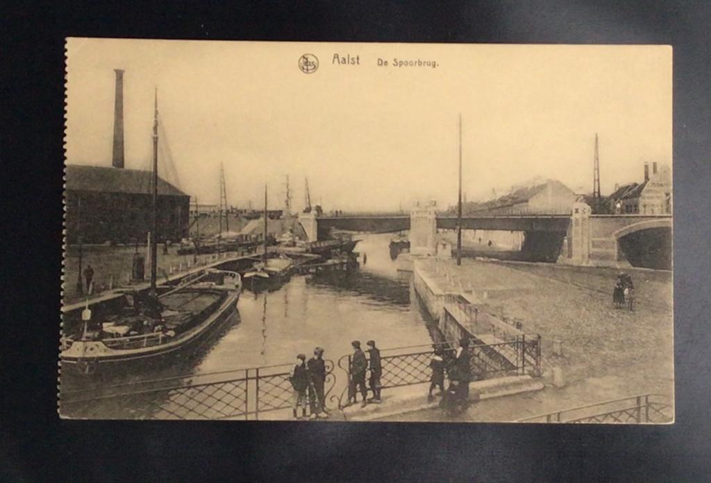 ( 006)  Aalst (Alost). De Spoorbrug., Enlèvement ou Envoi, Non affranchie