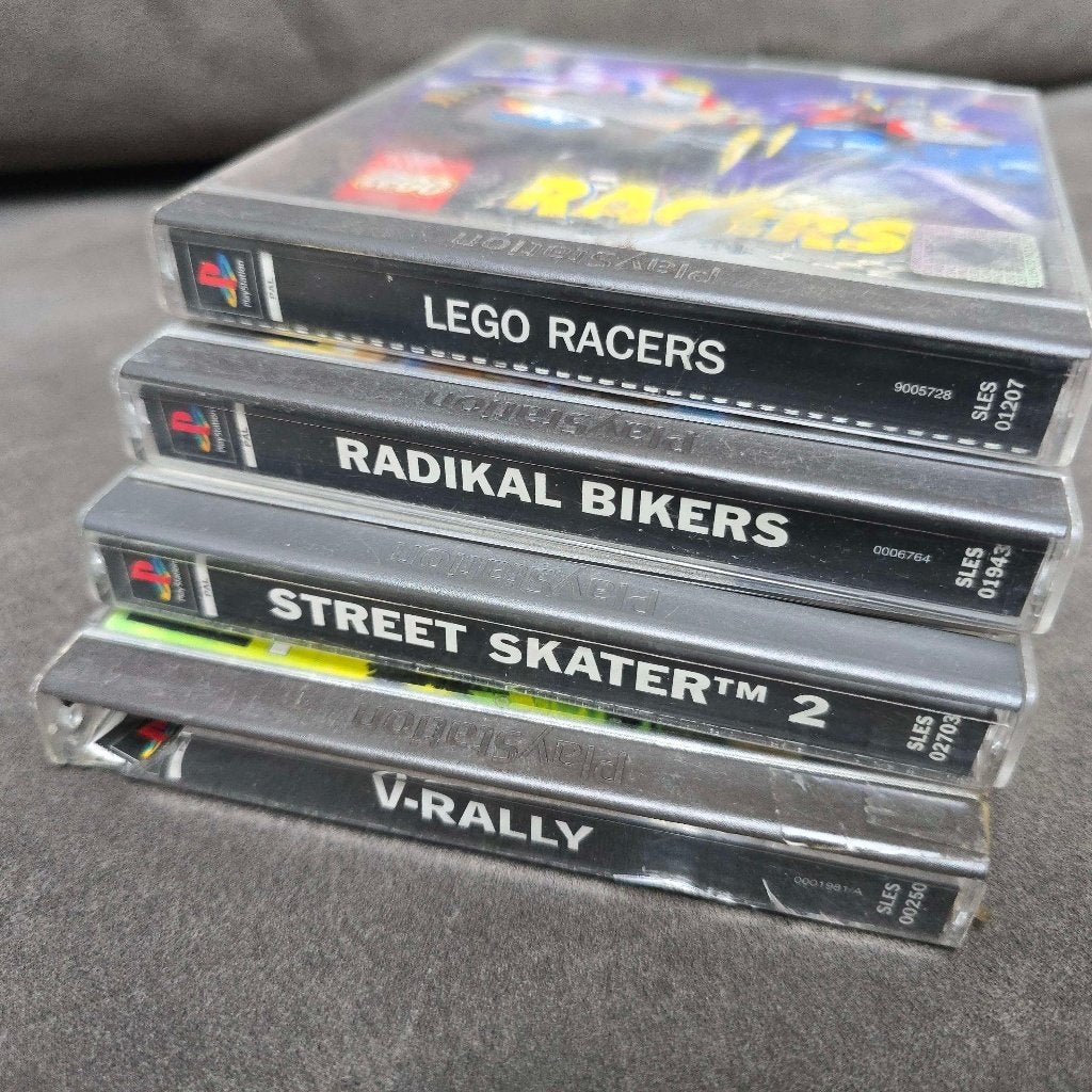 4x PlayStation 1 Games, Gebruikt, Overige genres, Eén computer, Ophalen of Verzenden