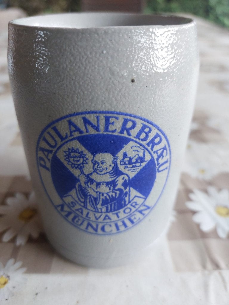 Bierpot Paulanderbrau, Ophalen of Verzenden, Gebruikt, Pul(len), Overige merken