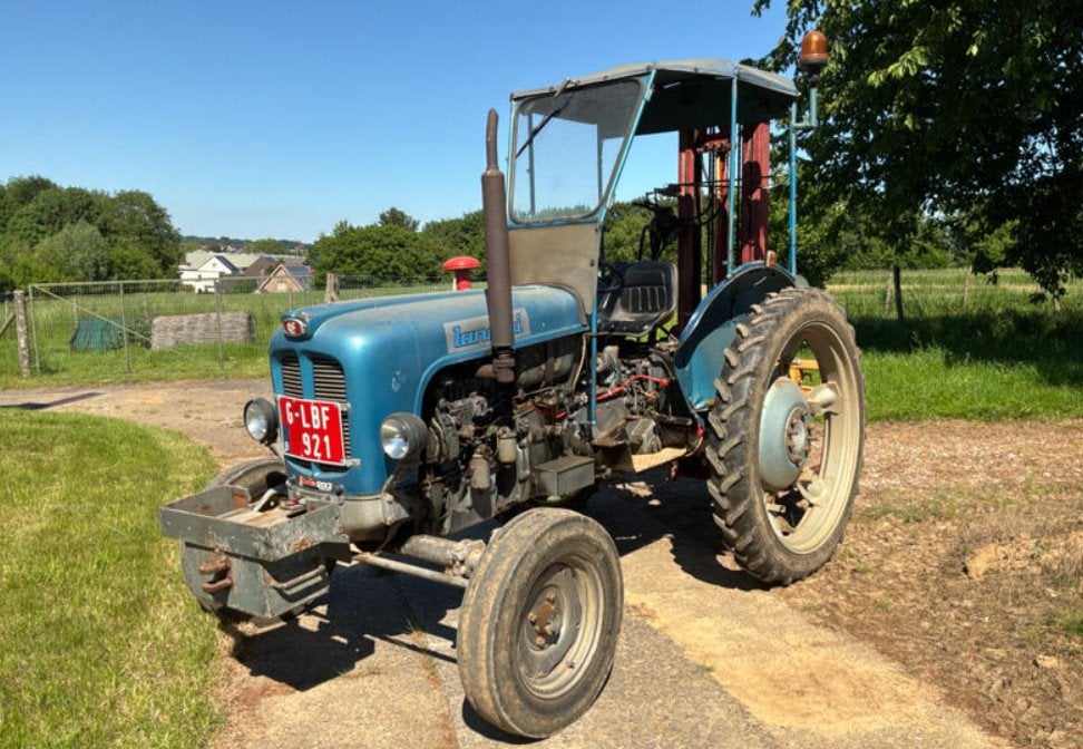 Landini oldtimer tractor met lift mast, Overige merken