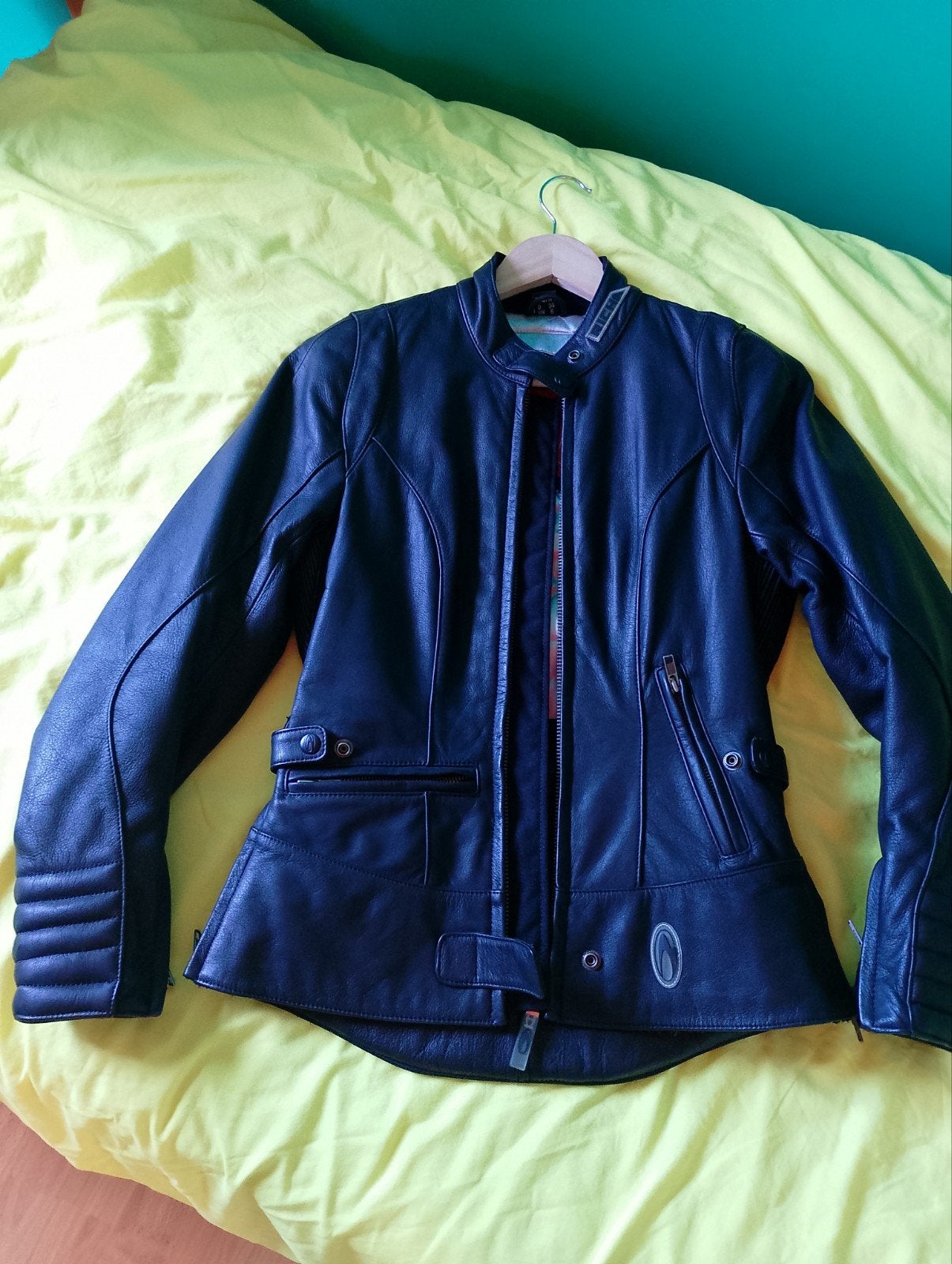 Dames leren motorjas Richa XS, Motoren, Kleding | Motorkleding, Ophalen, Dames