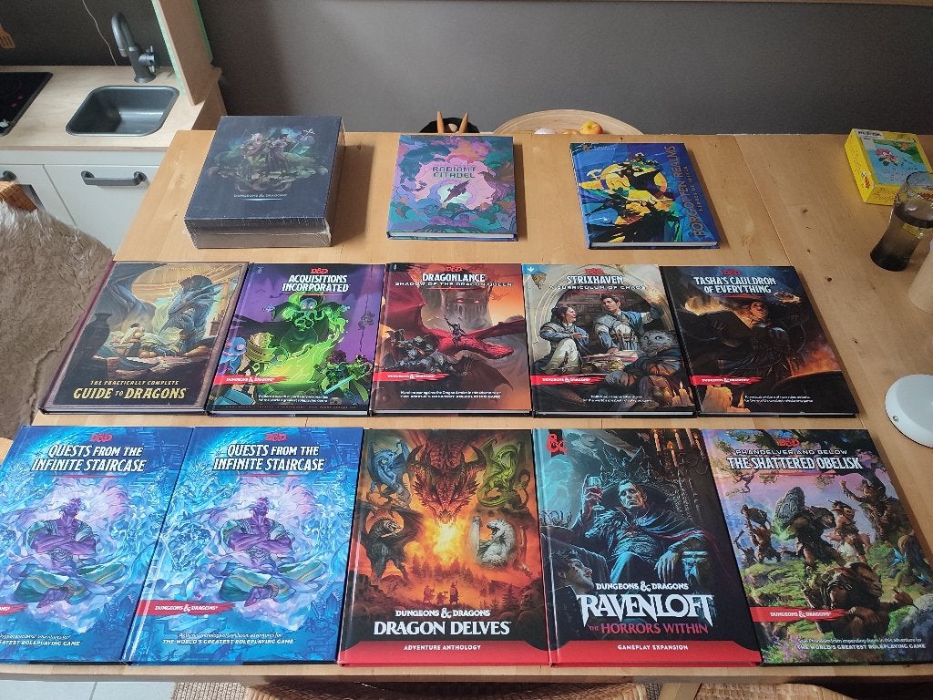 Dungeons & Dragons Book Collection (new), Hobby & Loisirs créatifs, Wargaming, Enlèvement ou Envoi, Neuf, Autres types, Livre ou Catalogue