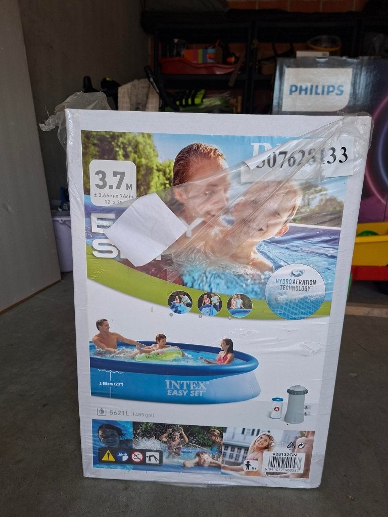 Nieuw zwembad met pomp Intex, Ophalen, Minder dan 80 cm, Rond, Opzetzwembad