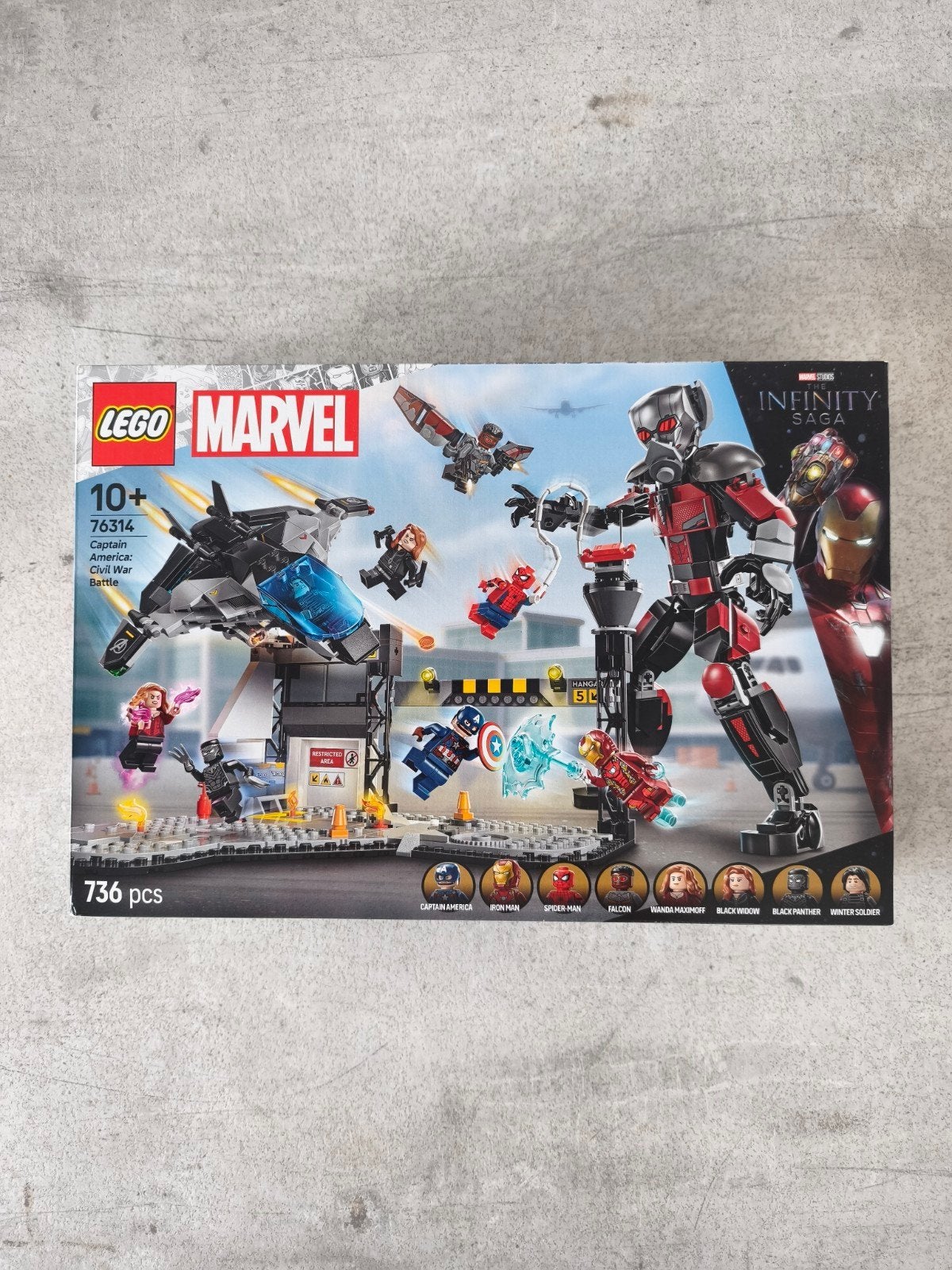 Lego Marvel 76314 : Captain America Civil War Action Battle, Enfants & Bébés, Jouets | Duplo & Lego, Lego, Marvel, Enlèvement ou Envoi