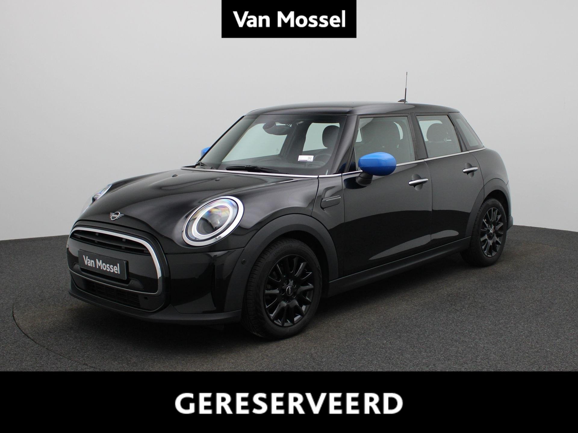 Mini Mini 5 door One NAVI | ECC | PDC, Auto's, Voorwielaandrijving, 75 kW, Gebruikt, Zwart