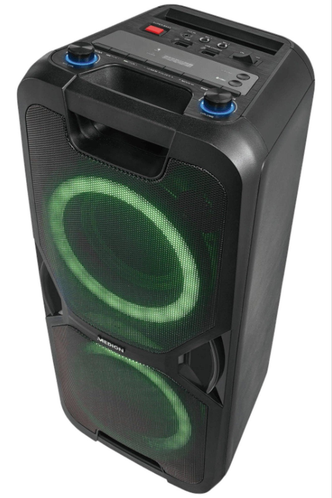 medion sound system met microfoon voor karaoke, Enlèvement, Comme neuf, Ensemble complet