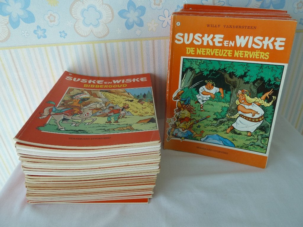 Suske en Wiske strips, Meerdere stripboeken, Ophalen, Gelezen, Willy vandersteen