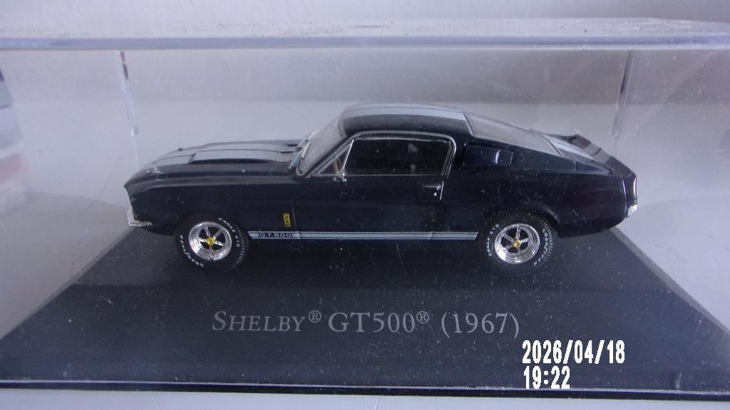 MUSTANG SHELBY GT 500 1967.1/43 COMME NEUVE, Ophalen of Verzenden, Zo goed als nieuw, Auto, Overige merken