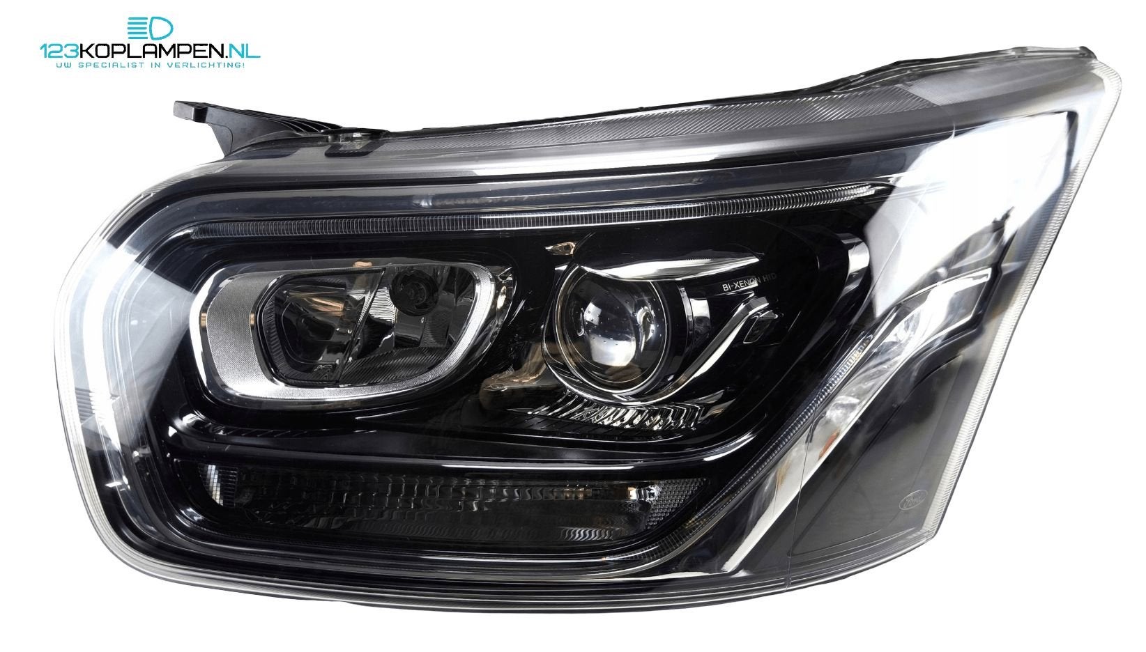 Ford Transit MK8 Facelift Bi Xenon koplamp links, Gebruikt, -, -, Ophalen of Verzenden