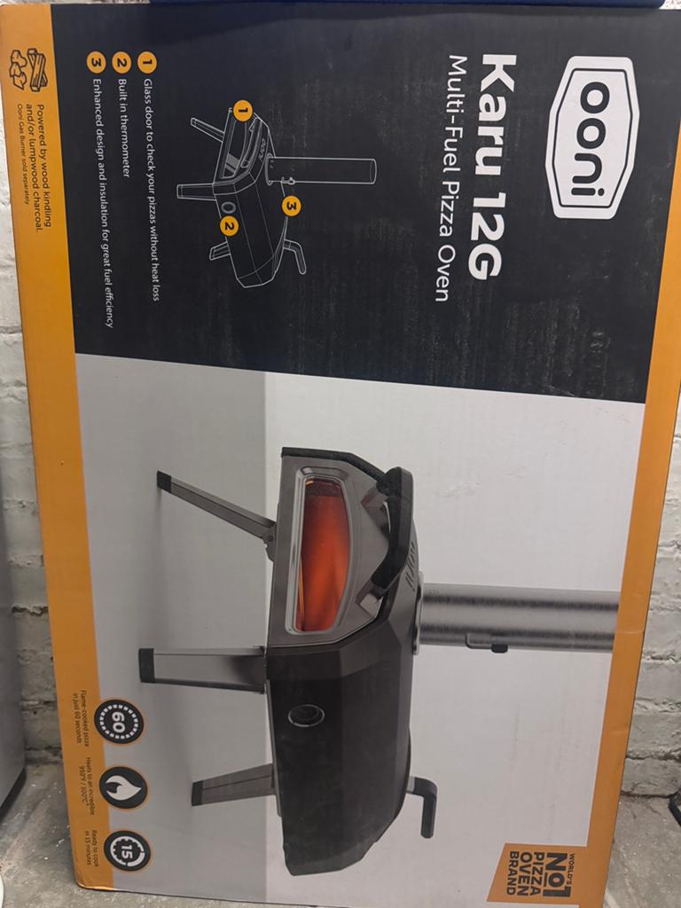 Ooni karu 12G nieuw in doos, Tuin en Terras, Houtskoolbarbecues, Ophalen, Nieuw