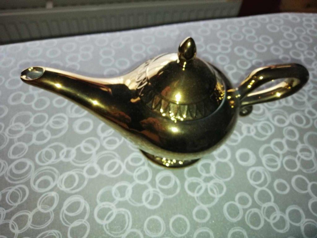 Aladdin (lamp) theepot, Ophalen, Nieuw