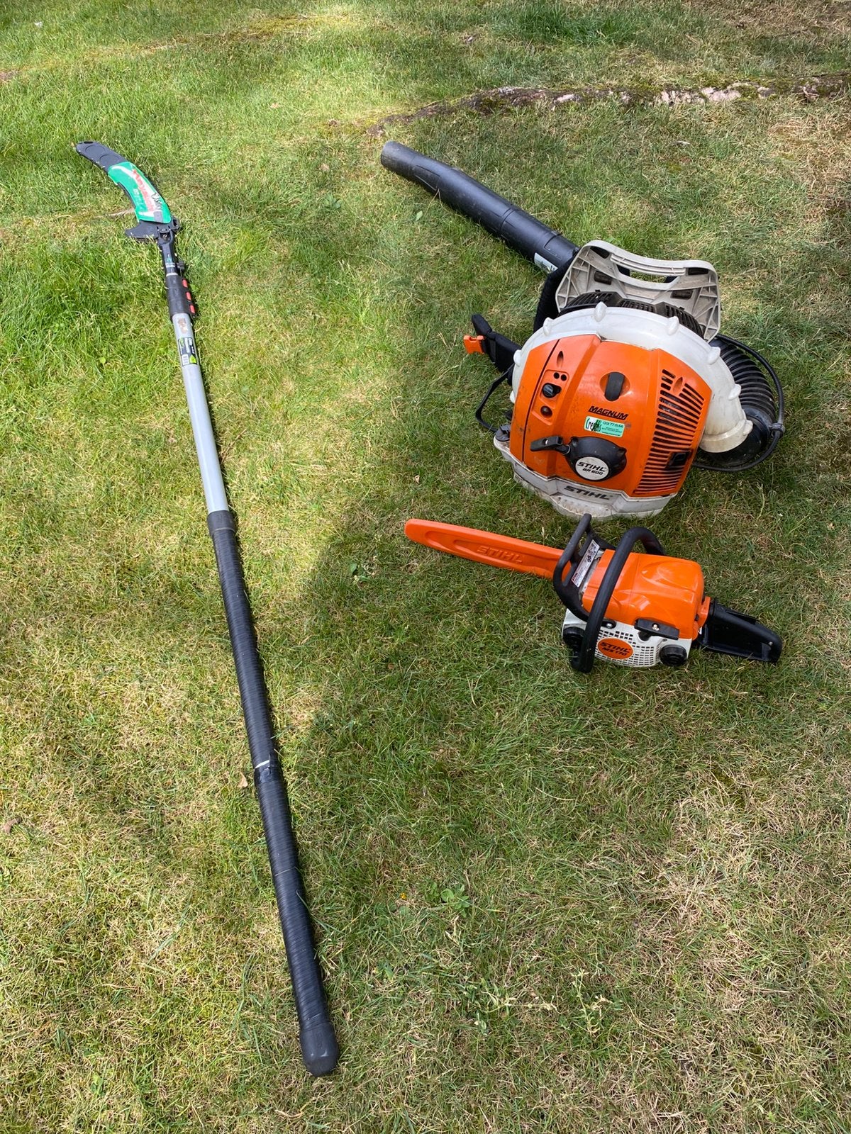 Lot Stihl + Silky scie télescopique pro, Enlèvement, Utilisé