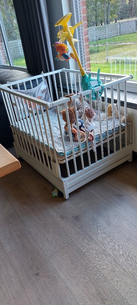 Babypark, Ophalen, Gebruikt, Vierkant, Wieltjes