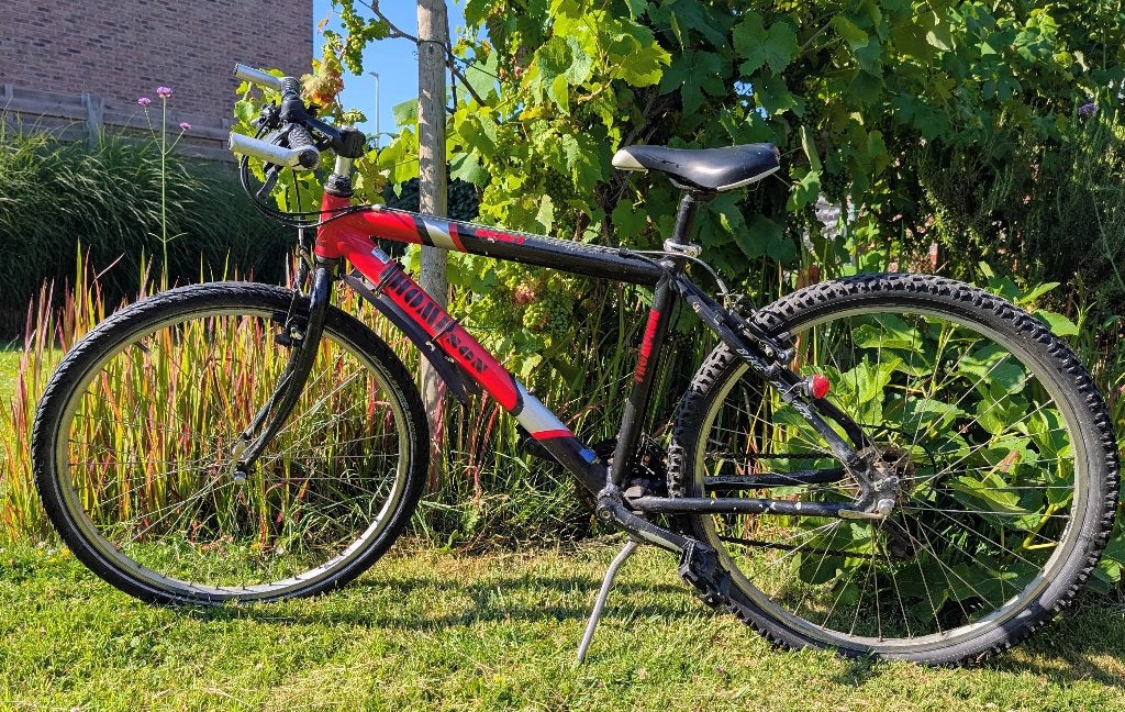 Mountainbike Thompson, Gebruikt, Velgrem, Versnellingen, Thompson