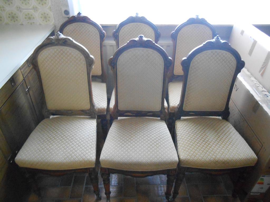 CHAISES ANCIENNES ENCORE EN EXCELLENT ÉTAT1932, Enlèvement