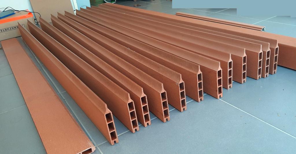 Houtcomposiet stapelplanken - Voor één schutting van 180x180, Tuin en Terras, Ophalen, Overige materialen, 1 tot 2 meter, Minder dan 3 meter