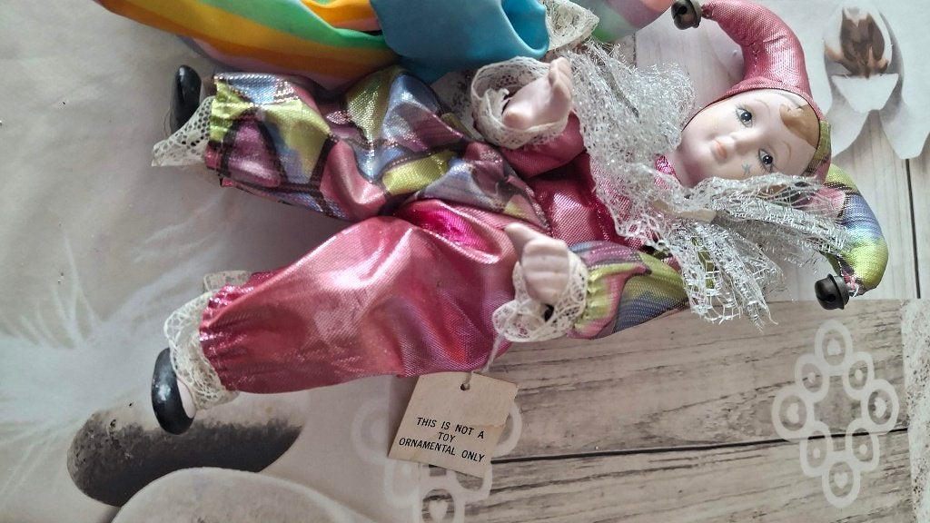 clonw en porcelaine vintage voire detail mrc, Enlèvement ou Envoi